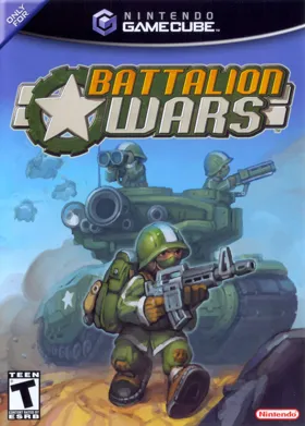 Battalion Wars box cover front